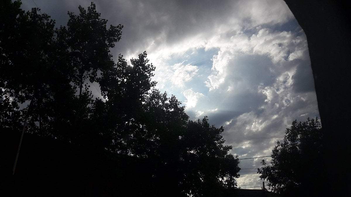Alerta meteorológica. Fuente: (Twitter)