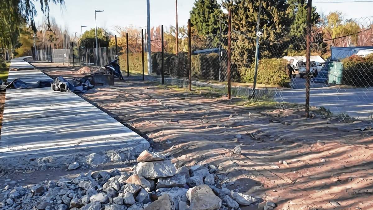 Paseo costero colindante al barrio privado Rincón Club. Fuente: (Twitter)