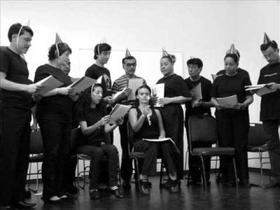 "Un acto de comunión": comerse la escena