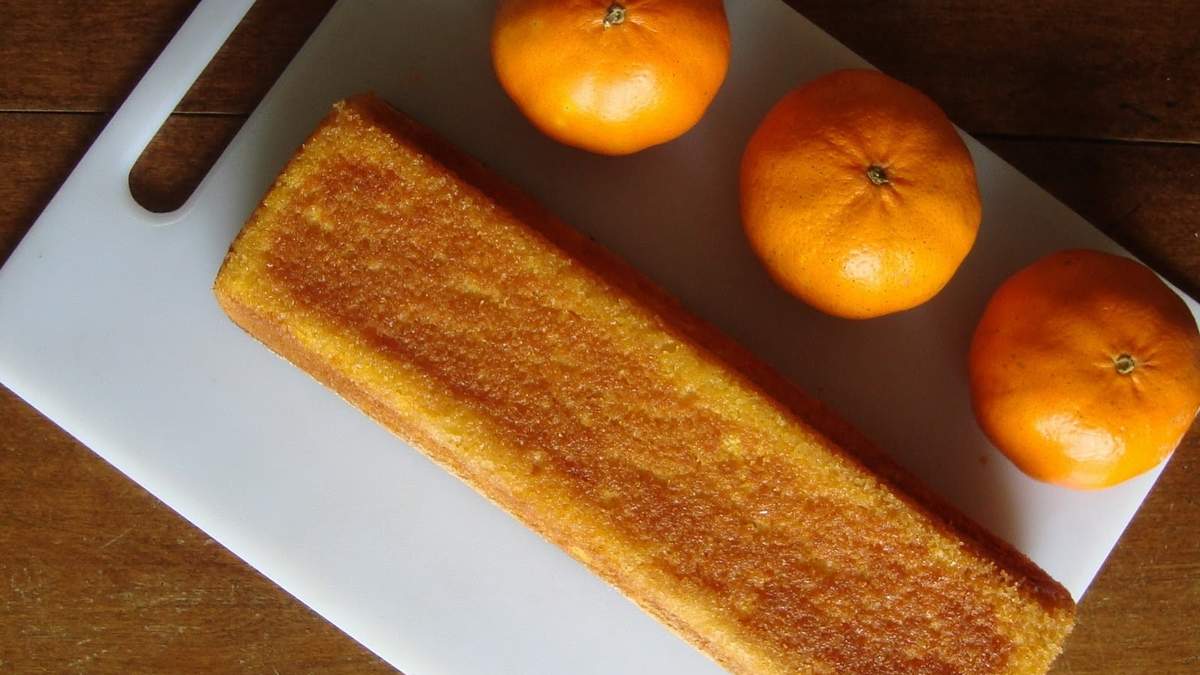 Budín de mandarina. Fuente: (Instagram)