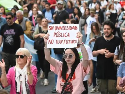 La crítica del Gobierno Nacional a la Marcha Federal Universitaria