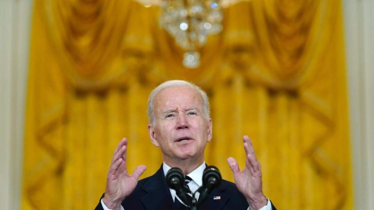 El presidente Joe Biden en la Casa Blanca