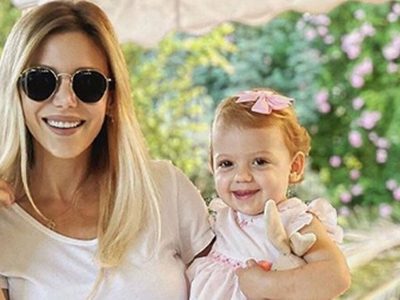 ¡Lo más tierno del día! La hija de Evangelina Anderson y Demichelis conmueve en las redes