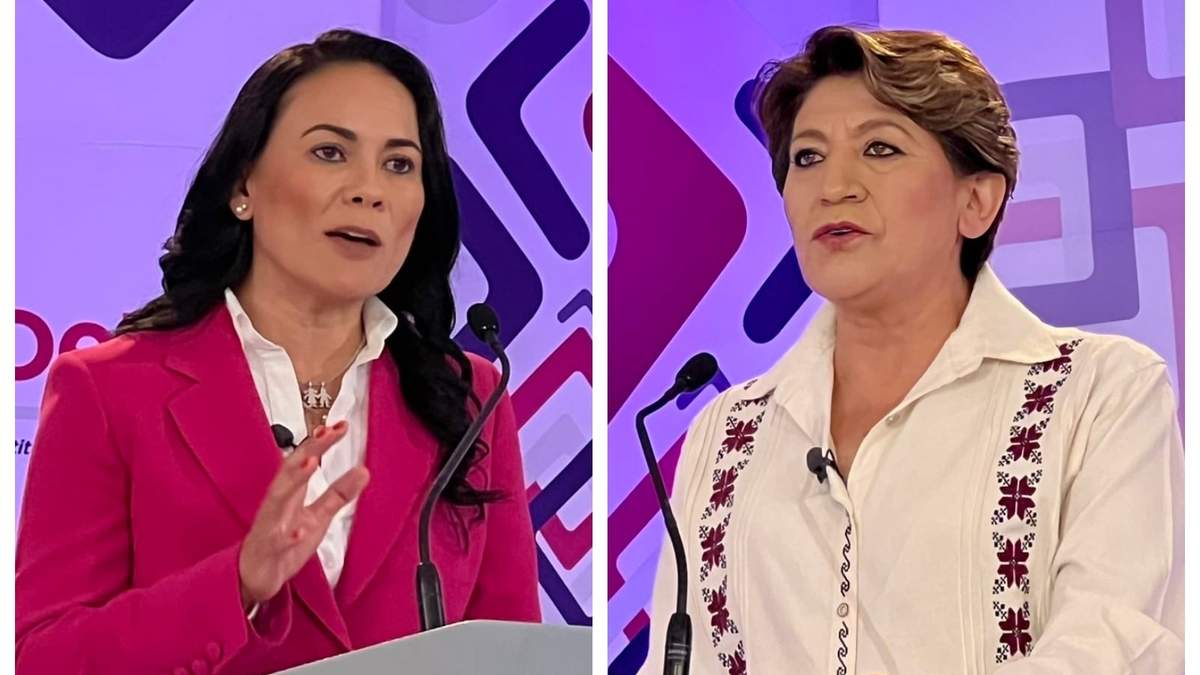 Alejandra del Moral y Delfina Gómez