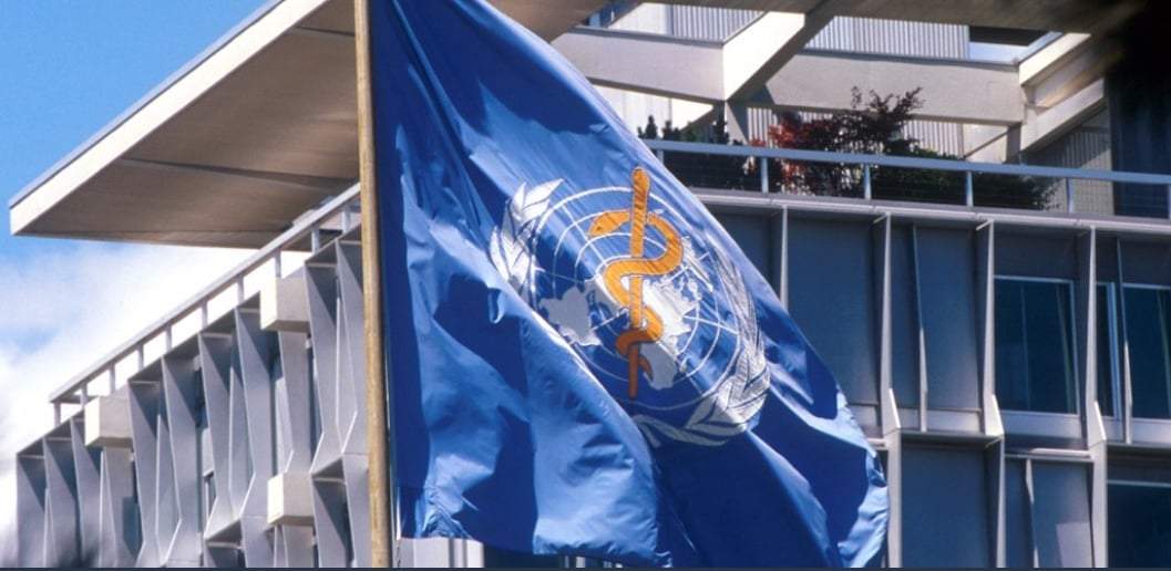 Bandera de la Organización Mundial de la Salud