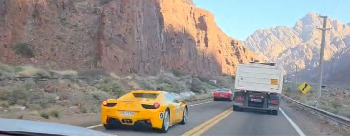 Imprudencia al volante.