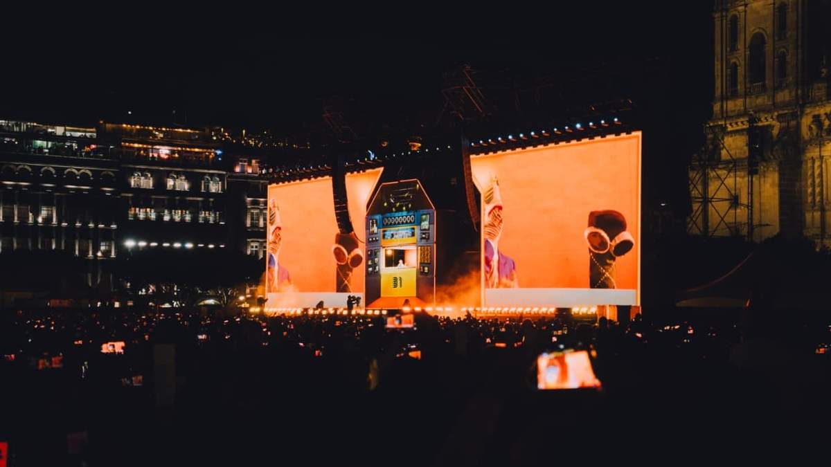 El concierto de 31 minutos en el Zócalo de la CDMX
