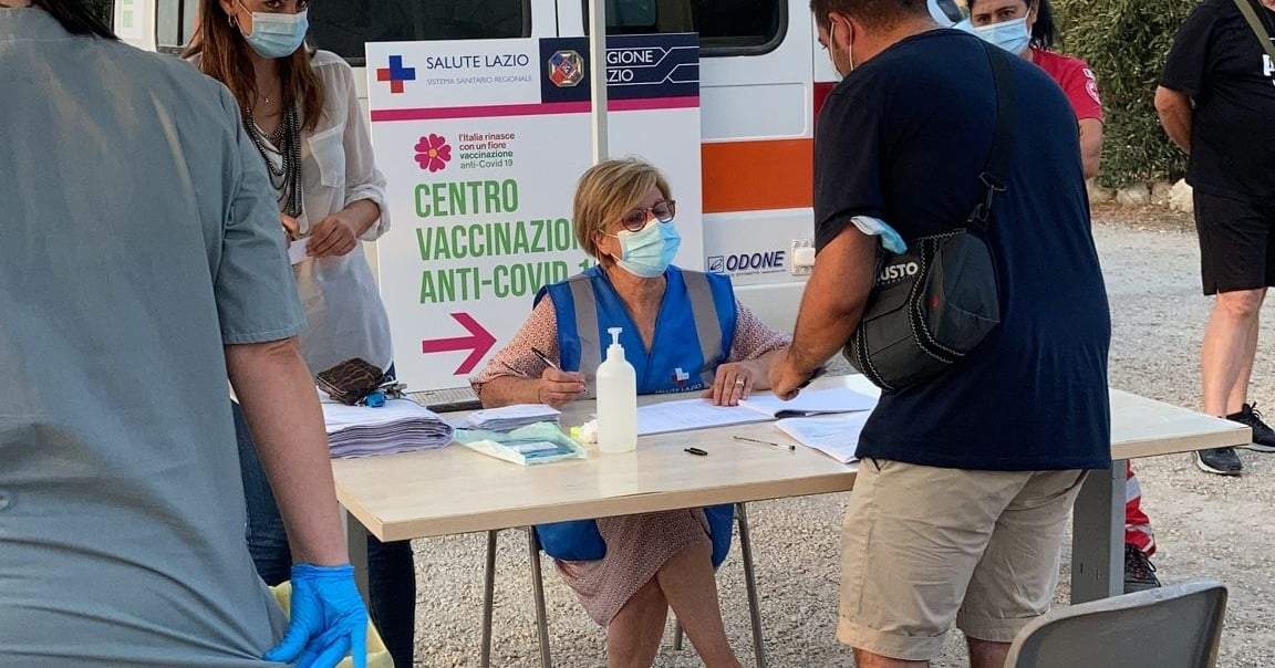 Vacunación en Roma