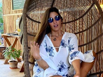 Esculpida: con el sol en la cara, Ivana Nadal reveló su mejor perfil