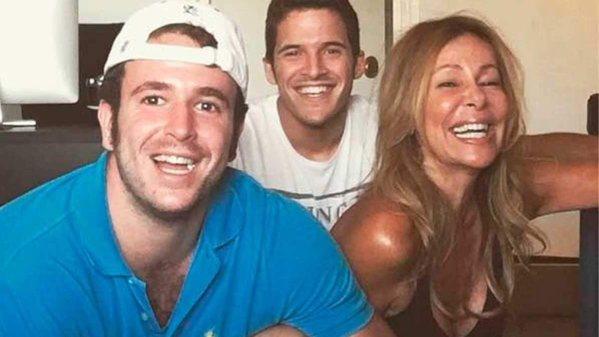 Álex Lequio, su socio y Ana Obregón. Fuente: (Instagram)