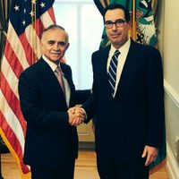 Romo y Mnuchin se reúnen en Washington