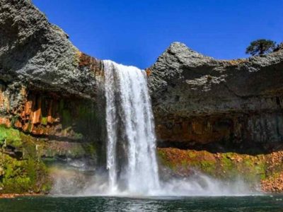 El Salto del Agrio: una joya natural que estremece los sentidos en el norte neuquino