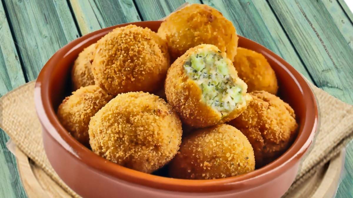 Cómo preparar estas ricas croquetas de polenta. Fuente: (X)