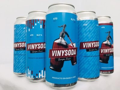 Vino con soda: una costumbre que se venderá en lata