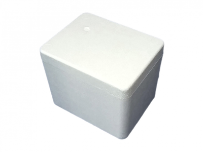 Con una caja de telgopor y sin demasiada destreza, podés hacer esta hermosa campana para proteger tus alimentos