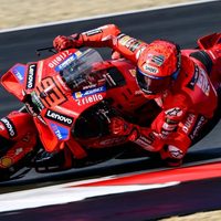 Causó preocupación: la fuerte caída de Marc Márquez en la clasificación del MotoGP