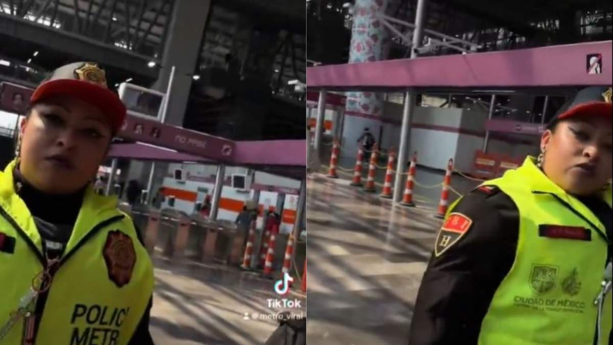 En el video se escucha el momento en el que ofenden a la mujer que graba el video.