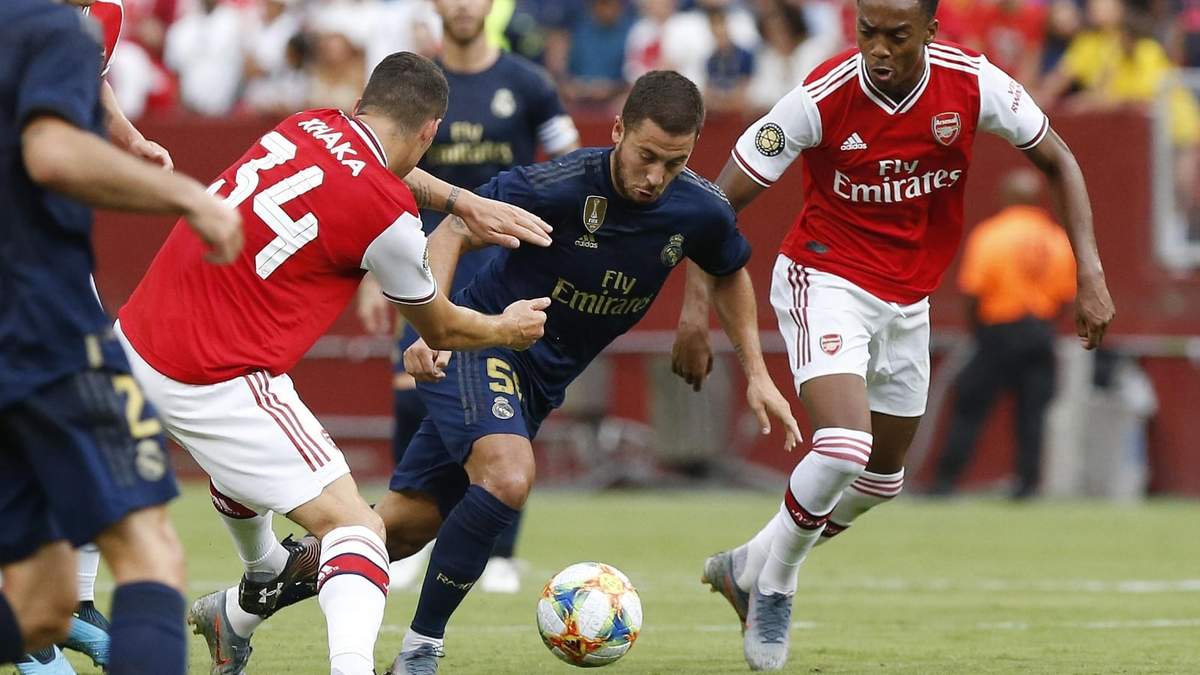 Arsenal vs. Real Madrid en 2019. Fuente: (Instagram)