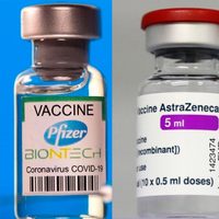 Combinan biológicos de AstraZeneca y Pfizer, con resultados altamente seguros y efectivos