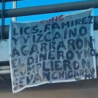 Hallan narcomanta contra presunto personal de la Procuraduría de Baja California