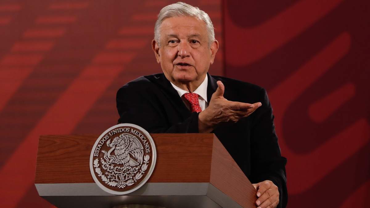 El presidente López Obrador