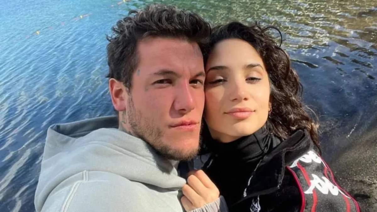 Alex Caniggia y Melody Luz. Fuente: (Instagram)