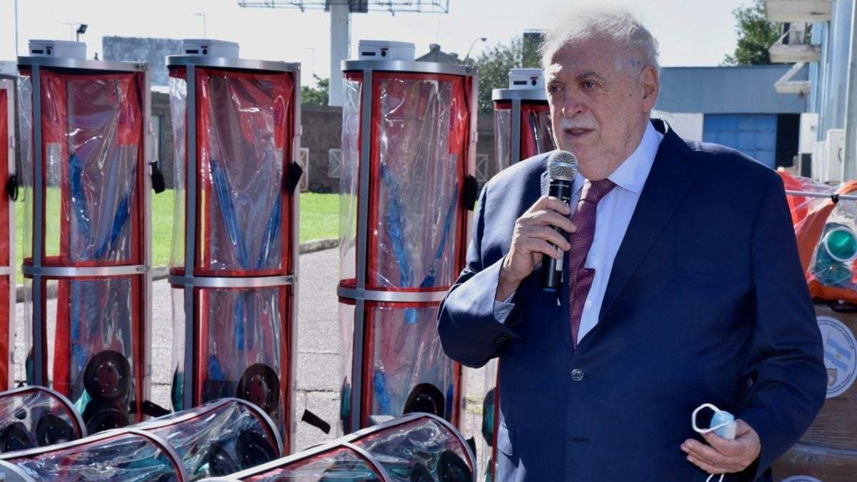 El ministro de Salud de Argentina, Ginés González García