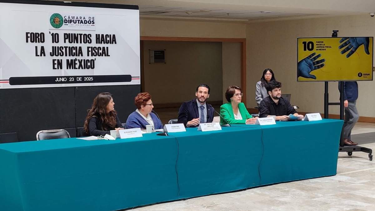 Oxfam México presentó en la Cámara de Diputados su propuesta titulada 10 puntos hacia la justicia fiscal