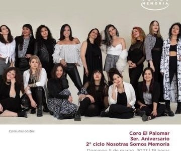 El Palomar se presenta en el Teatro de la Ciudad para iniciar el ciclo “Tiempo de mujeres” (Video)