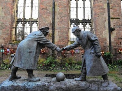 Tregua de Navidad: cuando el futbol detuvo por una noche la Primera Guerra Mundial