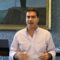 Jorge Capitanich mantuvo una reunión de trabajo con el secretario de Energía de la Nación