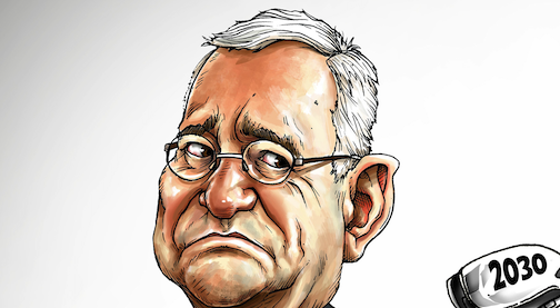 Vista previa de "En caballo de hacienda", cartón de José Antonio Rodríguez