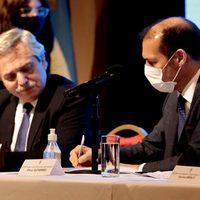 Fernández y Gutiérrez anunciaron importantes obras en la provincia de Neuquén