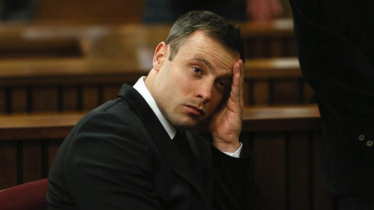 Oscar Pistorius durante su juicio