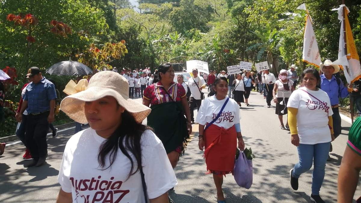 La Marcha por la Paz, la Justicia y al Seguridad