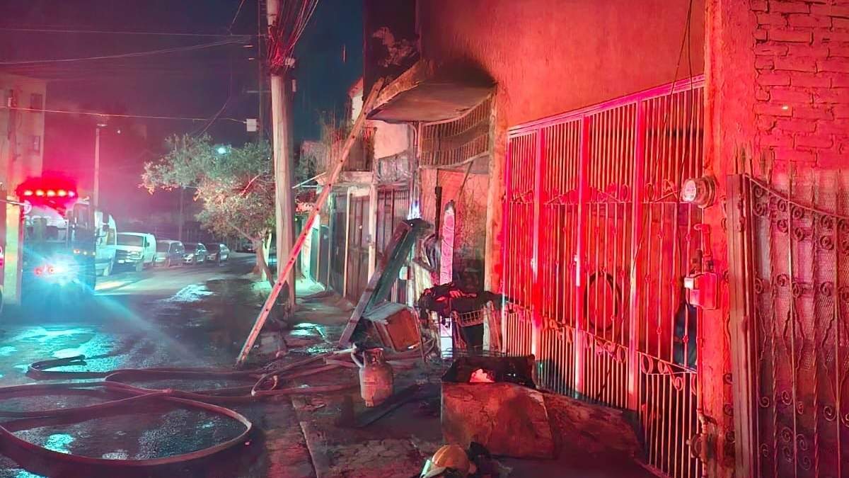 La casa incendiada en Tonalá, Jalisco