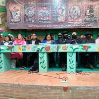 Zapatistas e indígenas marcan distancia de López Obrador
