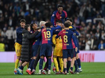 Baile blaugrana: el Barcelona goleó al Real Madrid y es más puntero que nunca