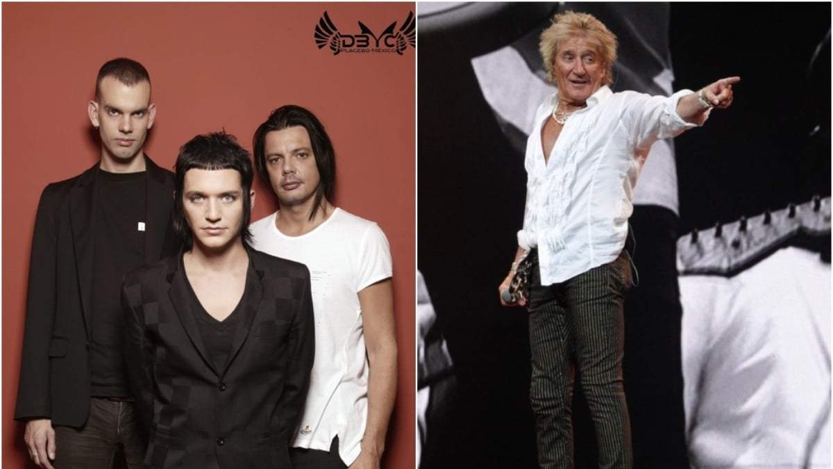 Placebo y Rod Stewart