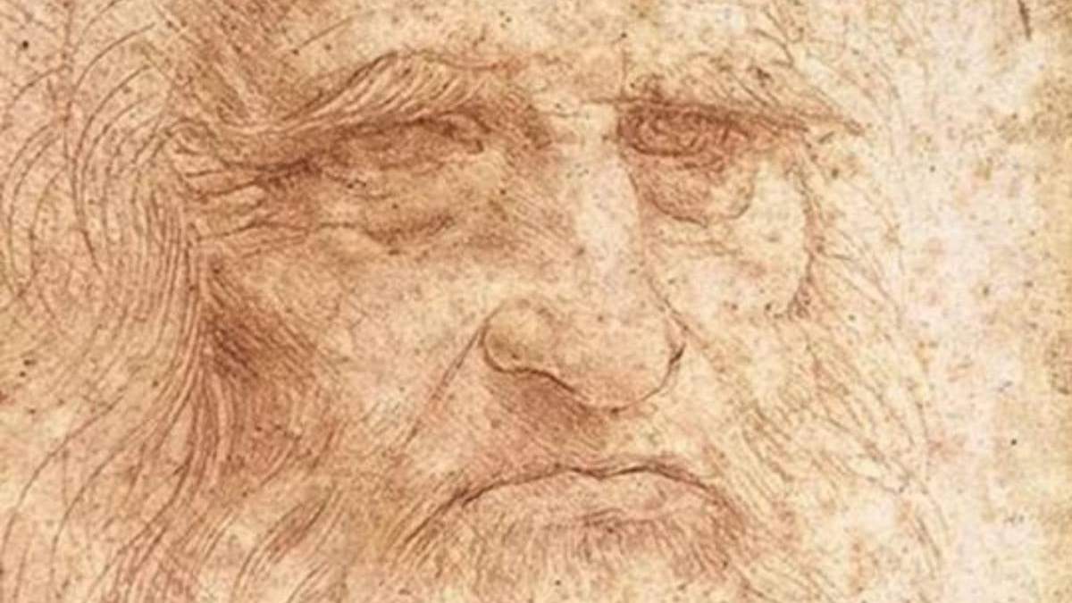Supuesto autorretrato de Leonardo Da Vinci