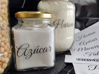 Mantené organizada tu alacena con estas etiquetas caseras que parecen compradas y que podés hacer muy fácilmente