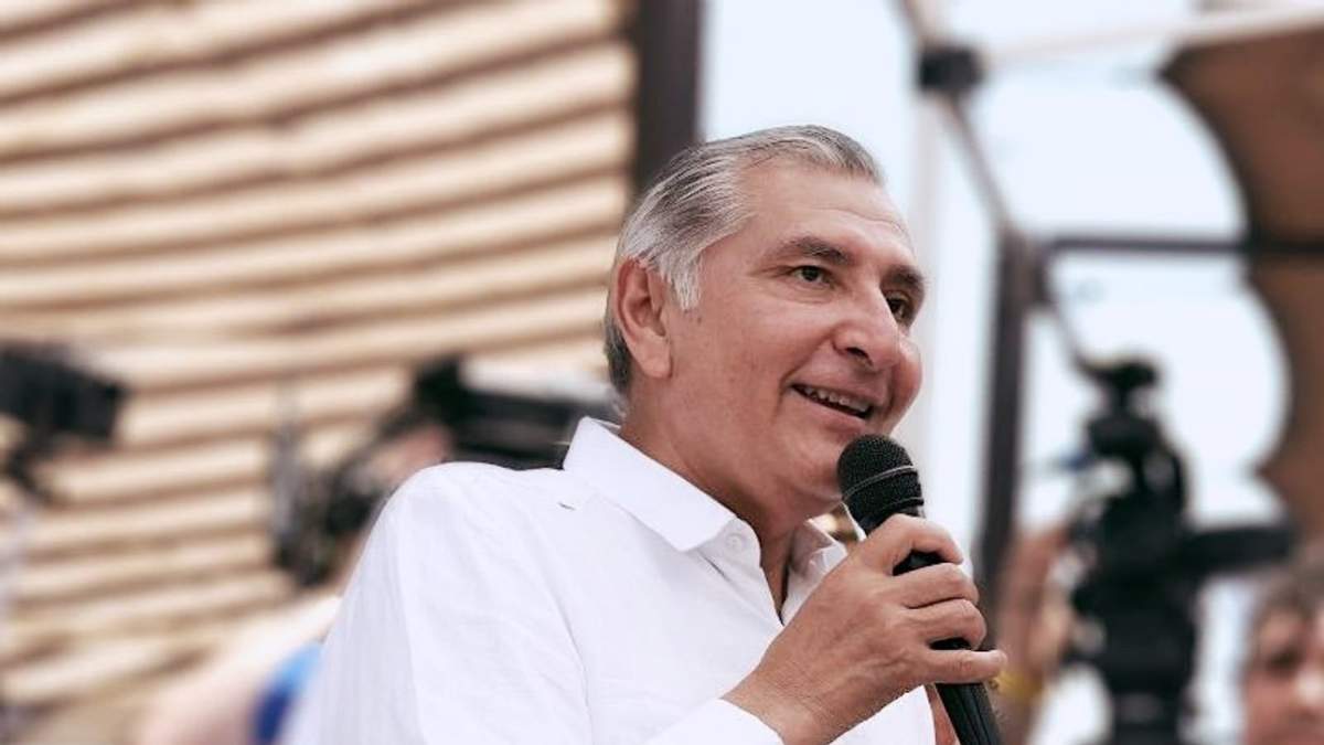 El aspirante Adán Augusto