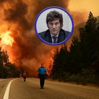 El mensaje de Javier Milei en medio de los incendios forestales en la Patagonia