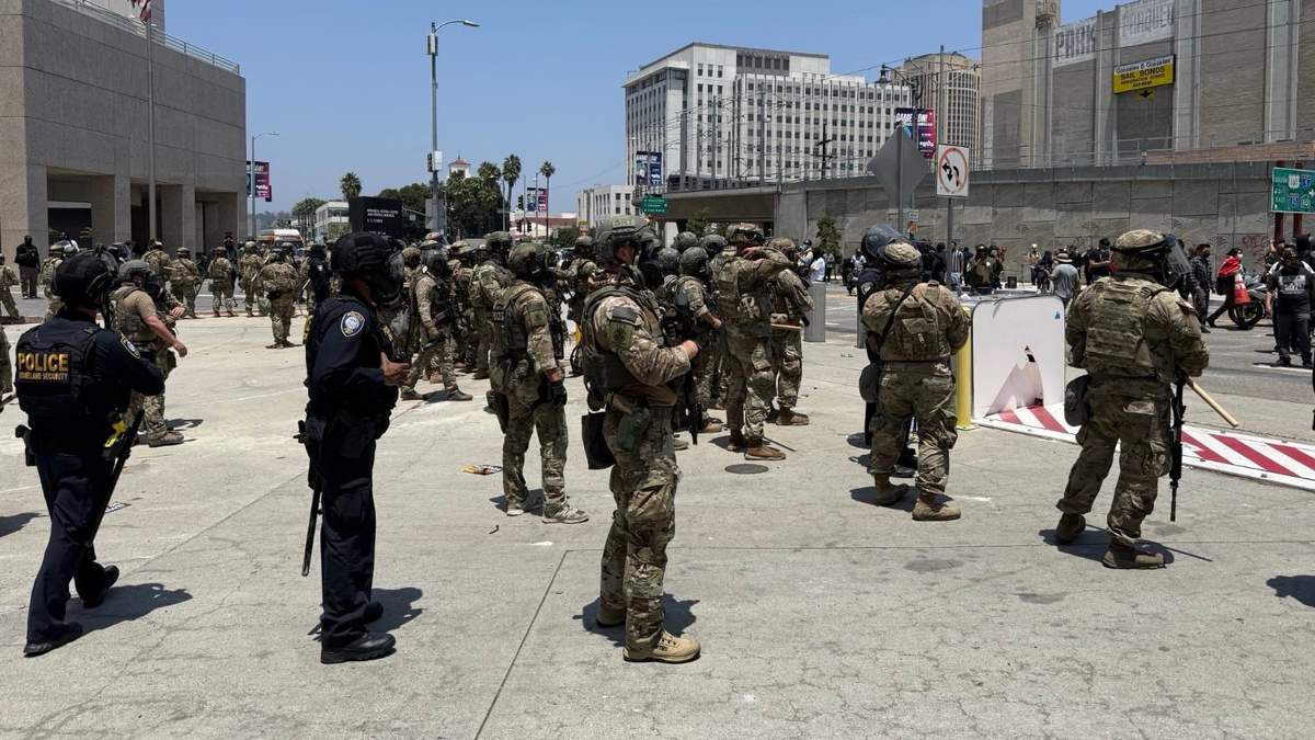 Despliegue de la Guardia Nacional en Los Ángeles