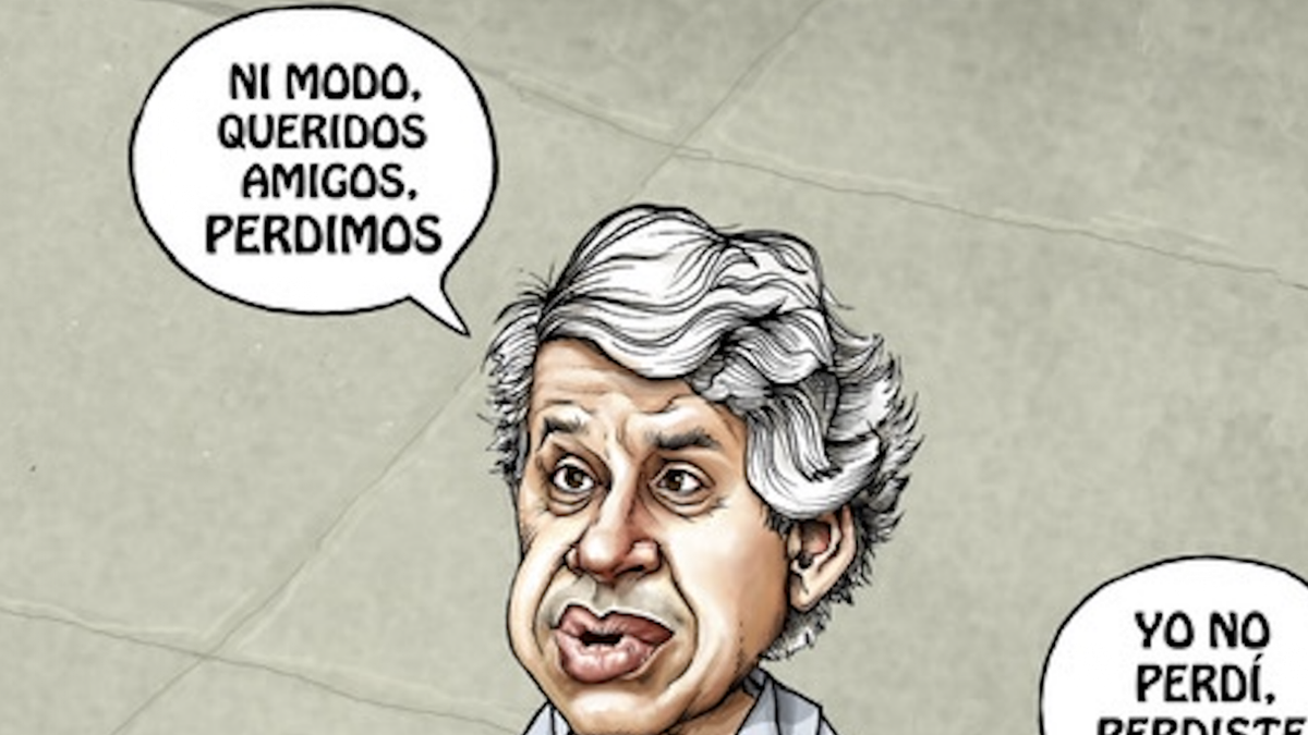 Vista previa del cartón "Fuerza y corazón por Claudio", de José Antonio Rodríguez
