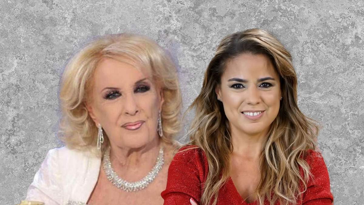 Mirtha Legrand - Marina Calabró. Fuente: (Minuto Neuquén)