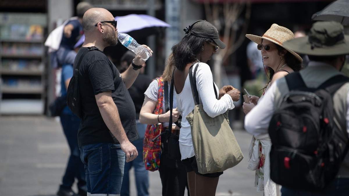 Domingo de calor en la Ciudad de México