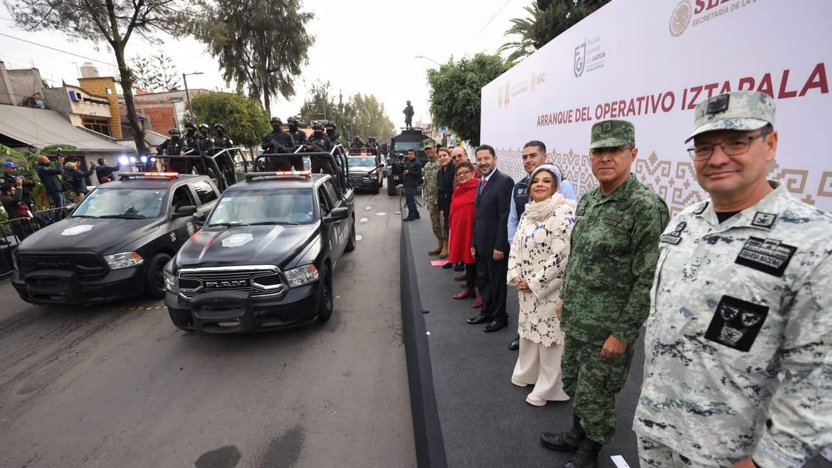 Arranque del operativo de seguridad Iztapalapa-Tláhuac
