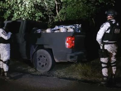 La Guardia Nacional asegura una tonelada de mariguana en Michoacán