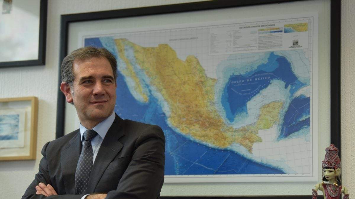 Lorenzo Córdova, consejero presidente del INE, en entrevista con Proceso